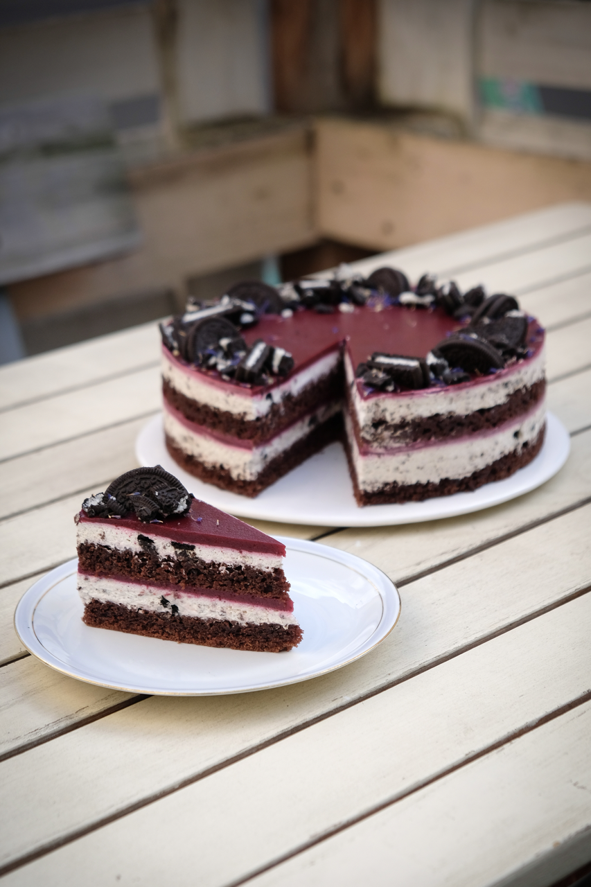 Oreo Waldbeer Torte